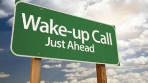 Trainen voor Defensie: Wake up call